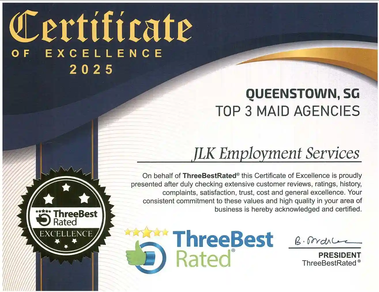 Top Rated Award